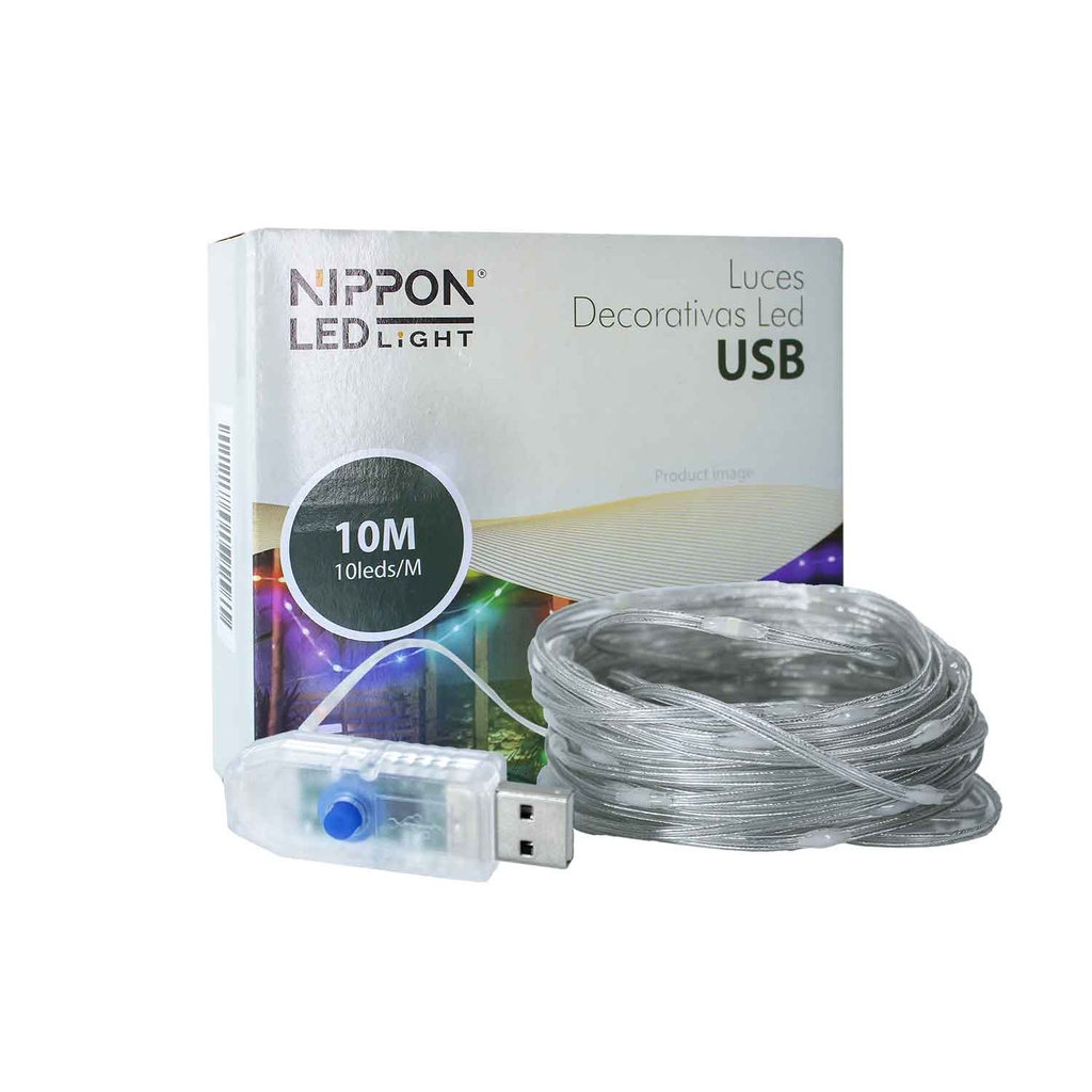 [1180120] Luces Decorativas Led USB 8W 5V 10M