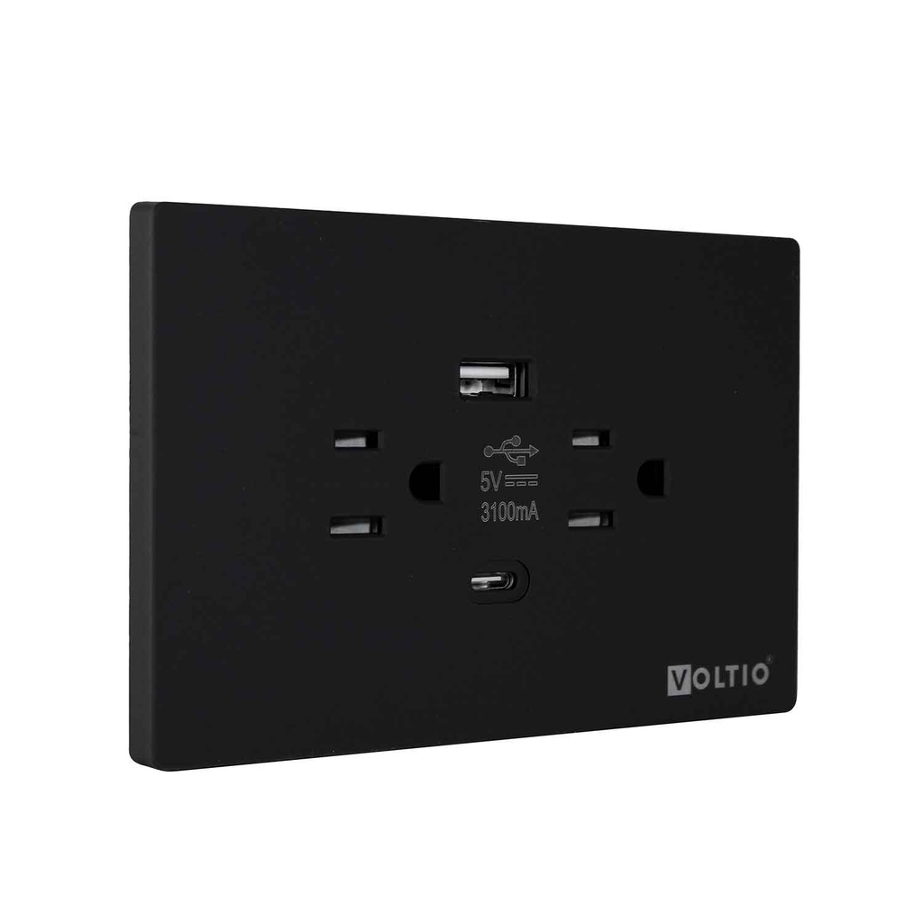 L. Gemini Toma + USB 15A 125V