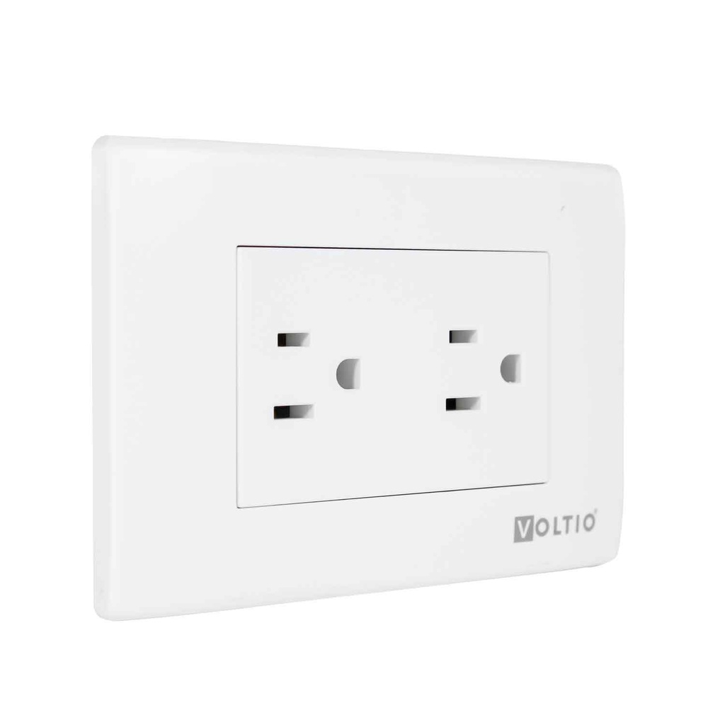 L. Lyra Tomacorriente Doble 15A 125V