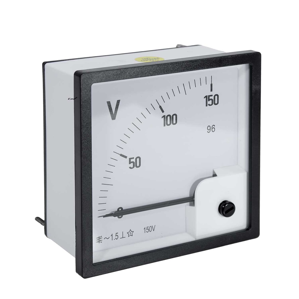 Voltímetro Análogo 96 x 96 mm