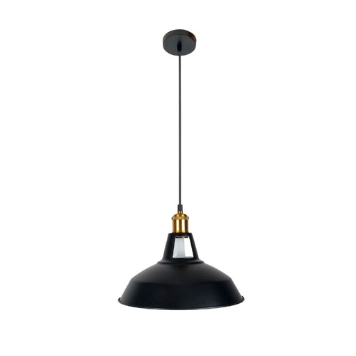 [1200221] Lámpara Decorativa T0302 110V E27 Negro