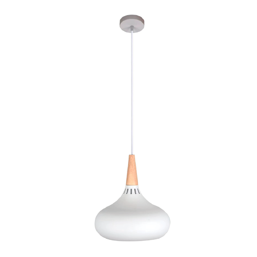 [1200223] Lámpara Decorativa T2501 110V E27 Blanco