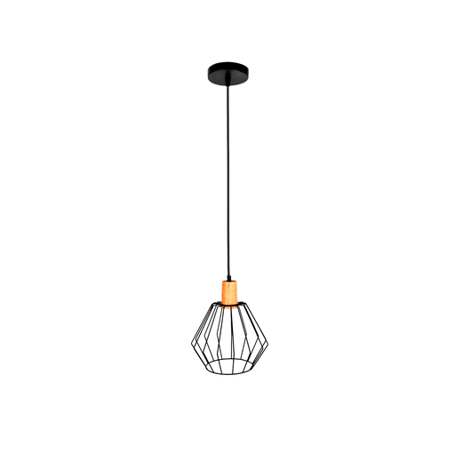 [1200215] Lámpara Decorativa T2520 110V E27 Negro