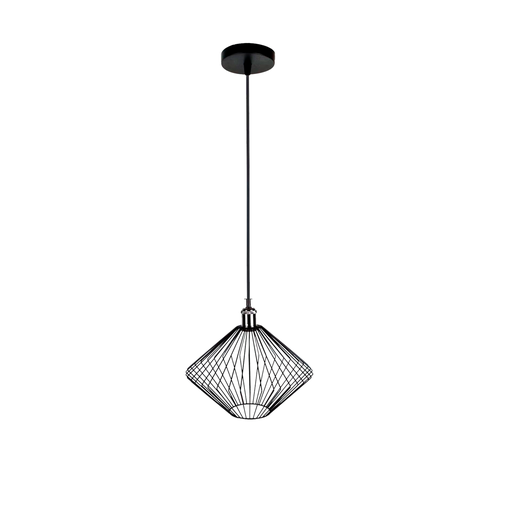 [1200218] Lámpara Decorativa T3520 110V E27 Negro